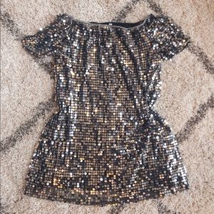 Xhilaration Dresses - π 3/$20π Silver Sequin Shift Dress Xhilaration Dresses - π 3/$20π Silver Sequin Shift Dress